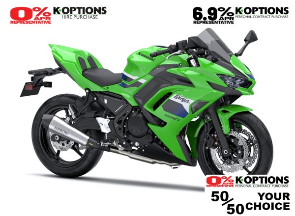 2026 Ninja 650 Arrow Performance