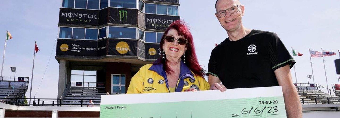 Kawasaki Motors UK continue support for Rob Vine Fund at the Isle of Man TT