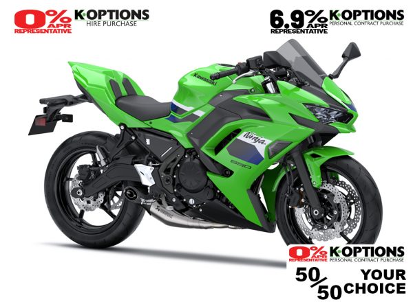 2026 Ninja 650 Akrapovic Performance